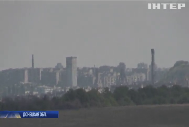 В Светлодарске боевики атаковали "Градами" украинские позиции