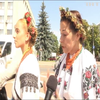 У Хмельницькому відбувся показ автентичного жіночого вбрання