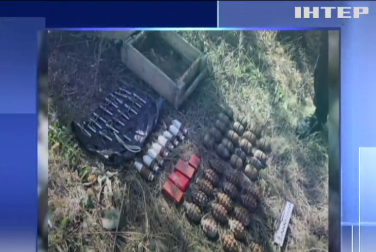 На Луганщині знайшли схованку з боєприпасами