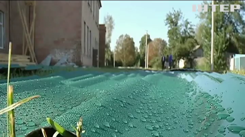 На Черкащині дощ затопив відремонтовану школу