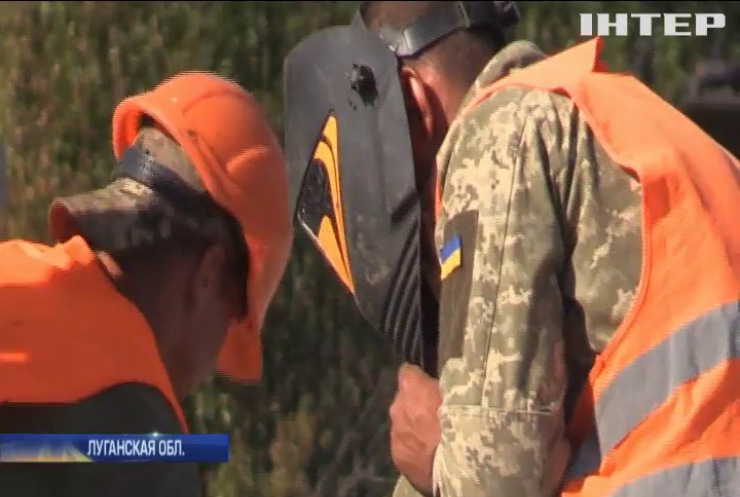 Армейцы восстанавливают инфраструктуру на освобожденных территориях Донбасса