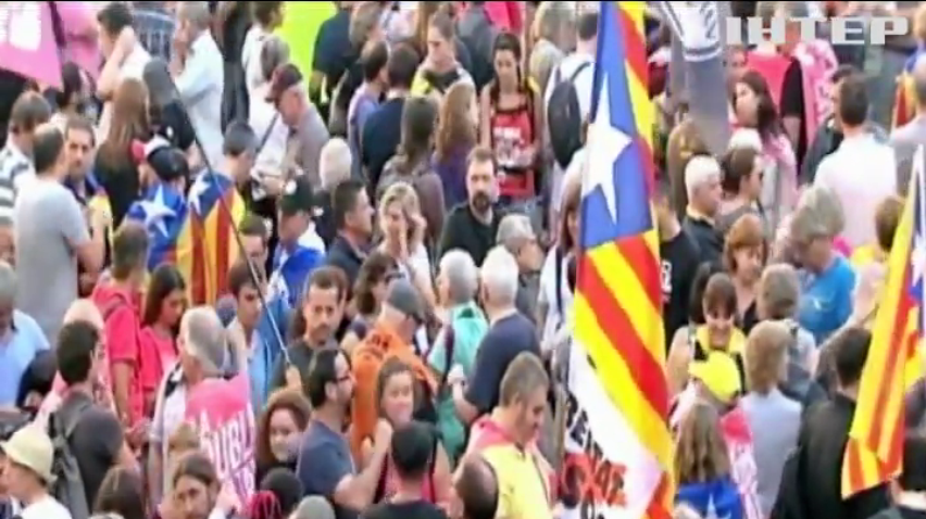 Демонстрации в Барселоне переросли в массовые беспорядки