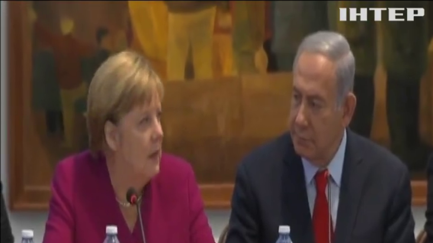 В Ізраїлі візит Меркель викликав хвилю протестів