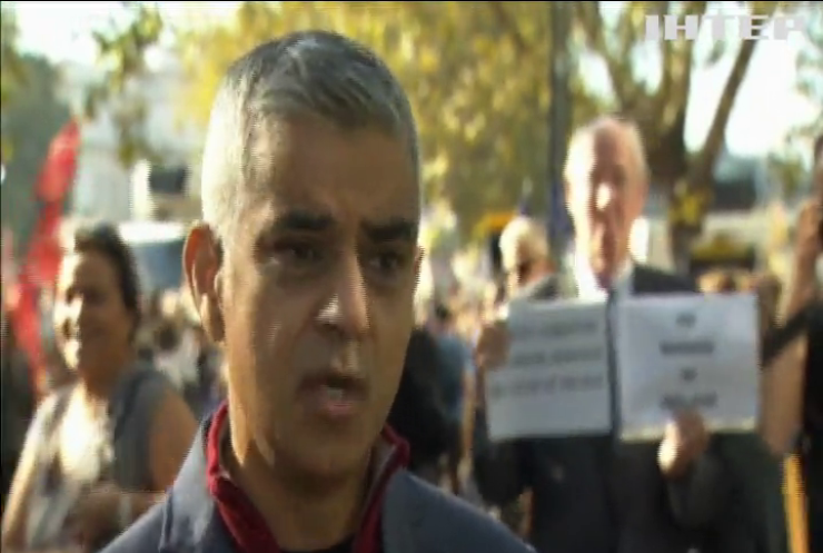 Протести в Лондоні: люди вимагають ще один референдум