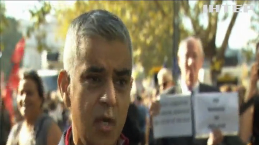 Протести в Лондоні: люди вимагають ще один референдум