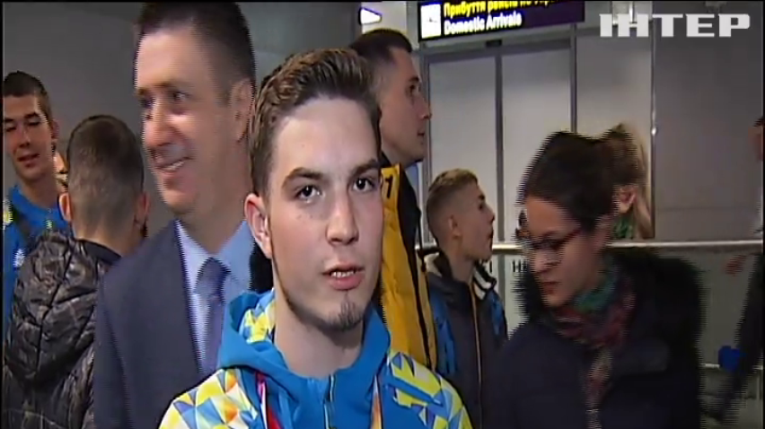 Переможців Юнацьких олімпійських змагань зустріли у Києві (відео)