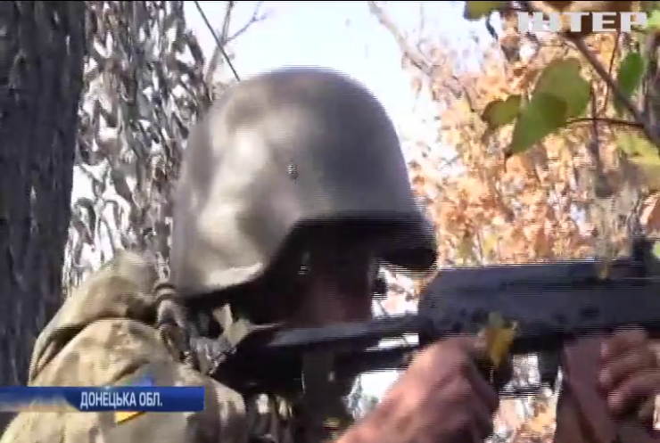 На Донбасі снайпери б'ють по позиціям ЗСУ