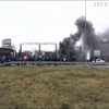 На західному кордоні України ускладнений рух через протести "євробляхерів"
