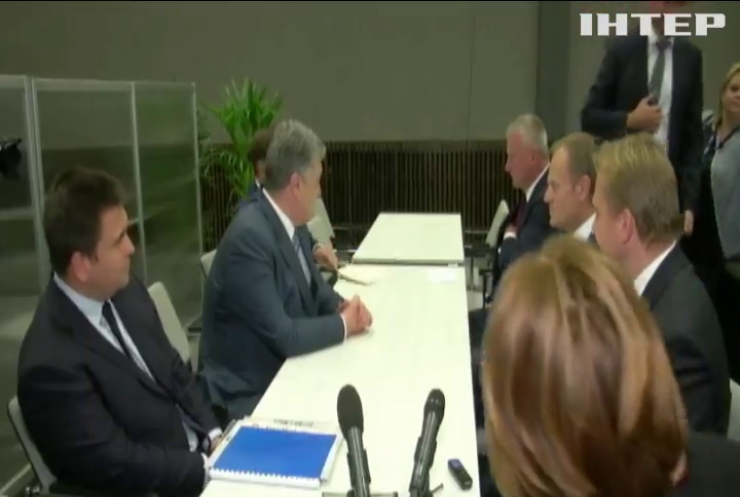 Петро Порошенко зустрінеться у Брюсселі з Дональдом Туском