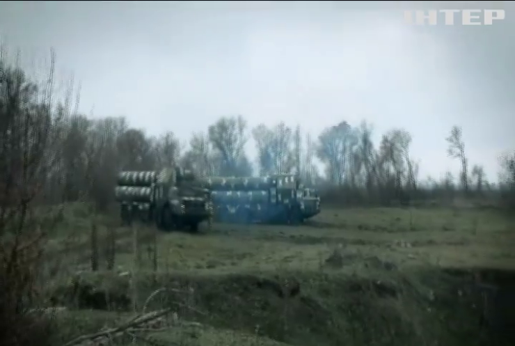 На Донбасі провели навчання зенітних ракетних військ