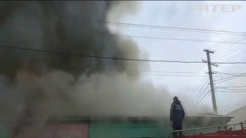 В Одесі сталася масштабна пожежа