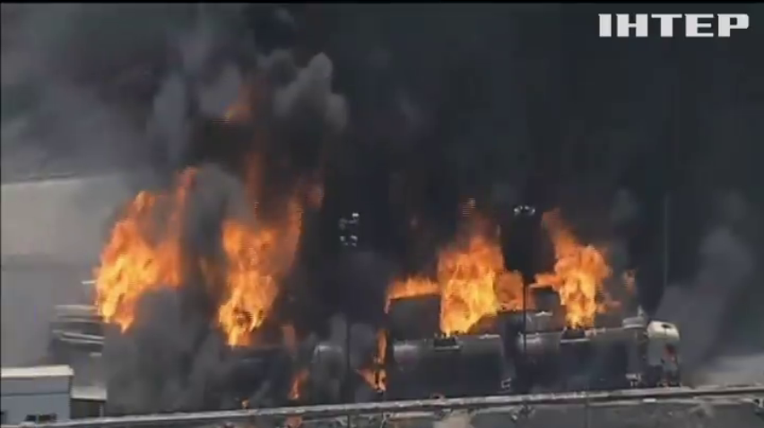 На нафтовому заводі у Бразилії вибухнули цистерни з паливом