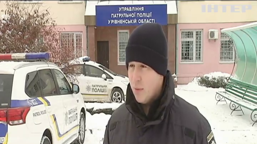 Поліція Рівного влаштувала погону за втікачем