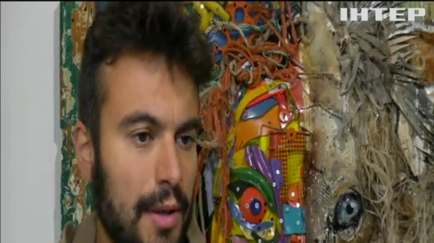 Португальський художник перетворив сміття на скульптури