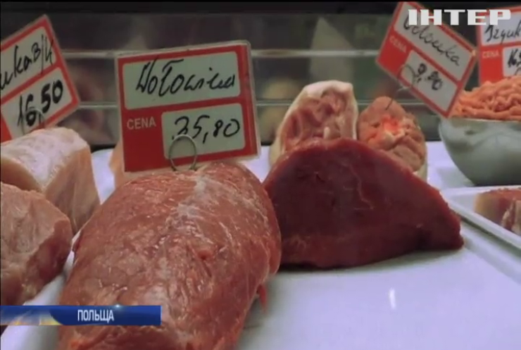 Польща постачала до ЄС м'ясо хворих корів