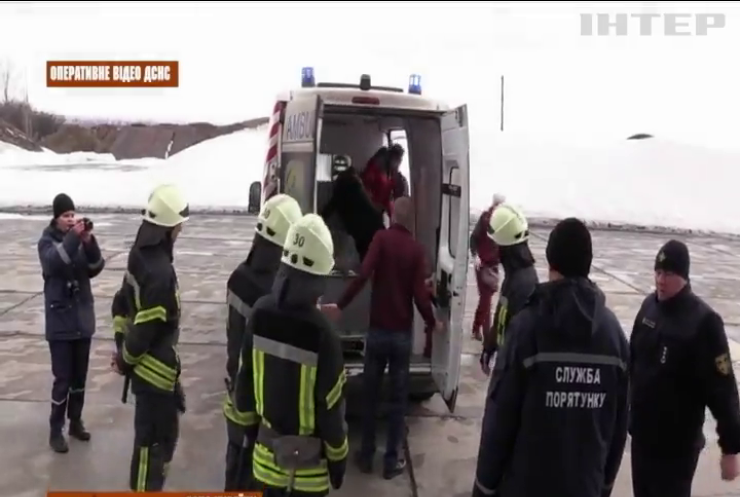 В Україні вперше провели аеромедичну евакуацію