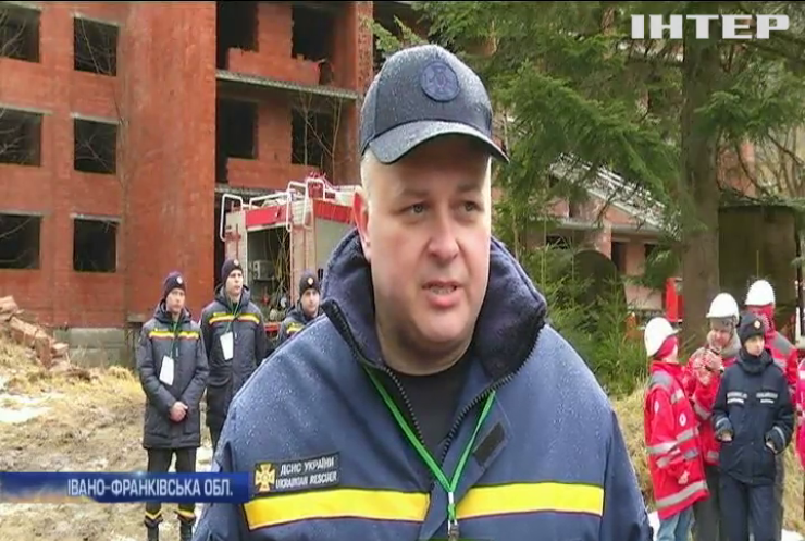 На Івано-Франківщині провели міжнародні навчання рятувальників
