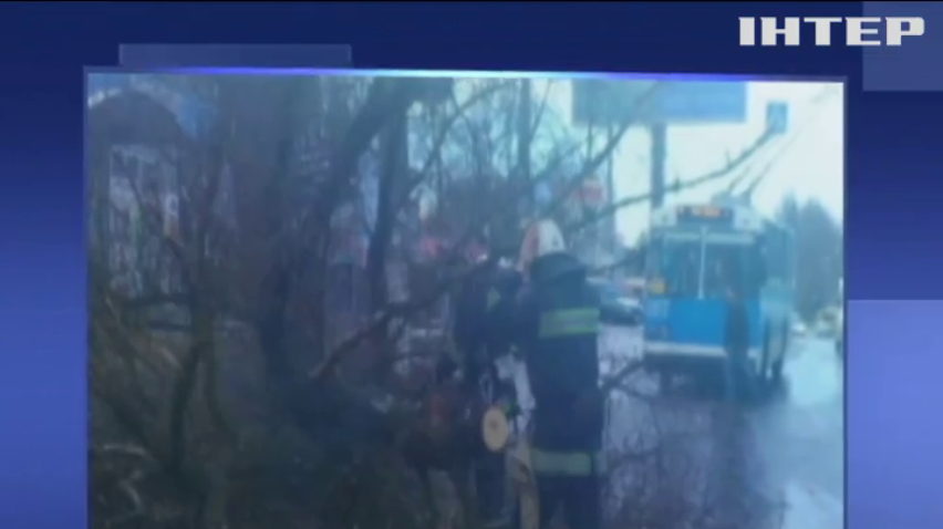 Потужний буревій пронісся Західною Україною