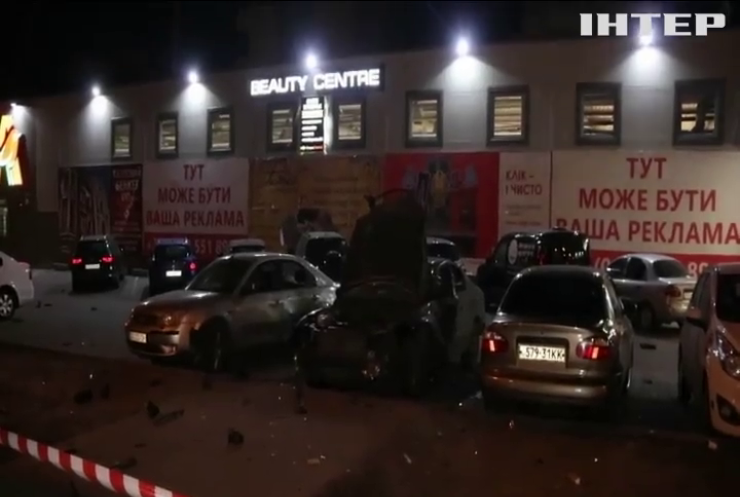У Києві чоловік підірвався під час спроби замінувати авто (відео)