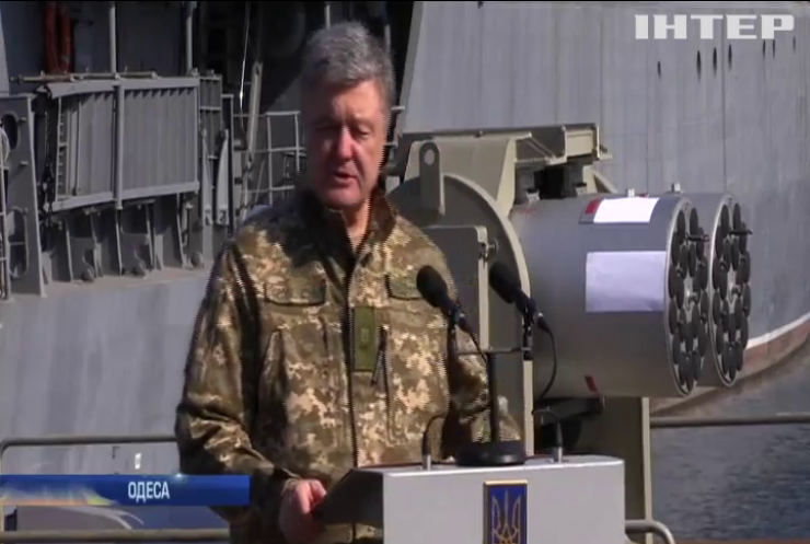 Петро Порошенко відвідав випробування української крилатої ракети