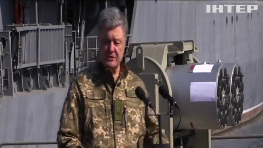 Петро Порошенко відвідав випробування української крилатої ракети