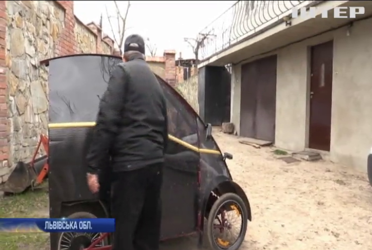 На Львівщині чоловік створив власний електромобіль