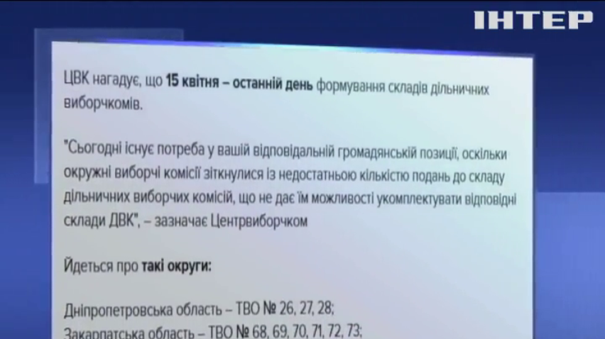 Вибори-2019: ЦВК просить допомоги українців 