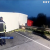 На Рівненщині вантажівка знесла легковик і розкидала тонни яблук