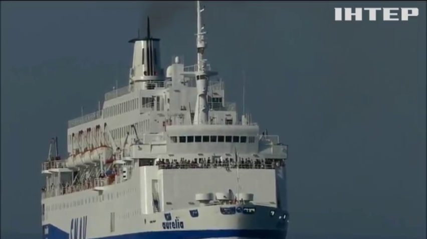 Італійський пором зазнав аварії в Адріатичному морі