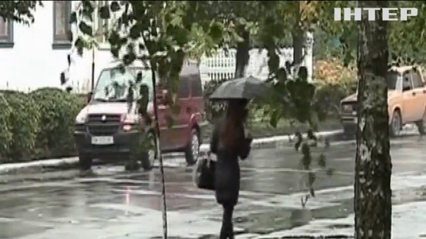 В Україні продовжується період дощів
