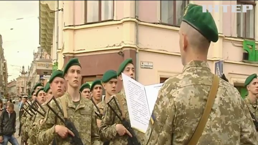 Строковики Держприкордонслужби склали присягу на вірність України