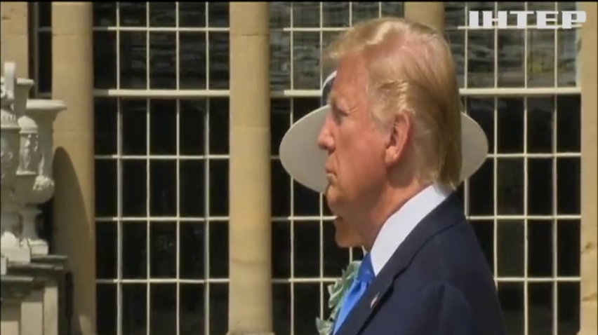 Дональд Трамп зустрівся із королевою Великої Британії