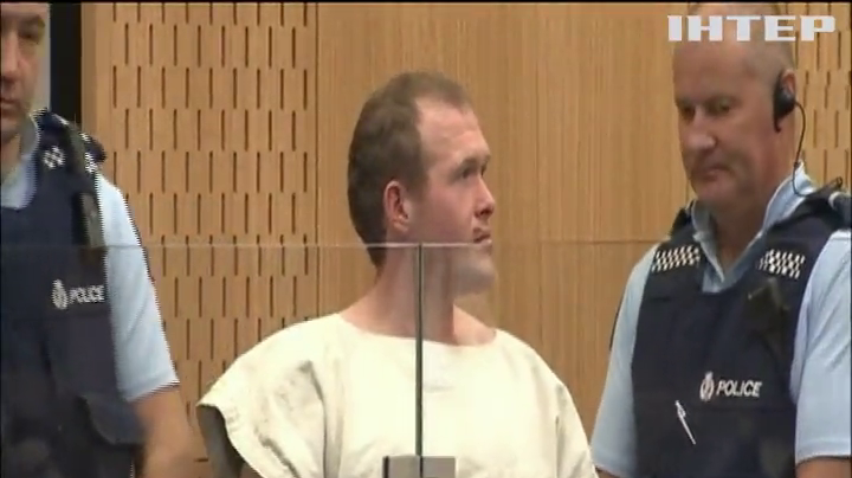 Терорист з Нової Зеландії відмовився визнавати провину за розстріл у мечеті