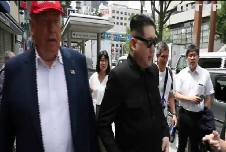 Двійники лідерів КНДР та США зустрілися в Японії