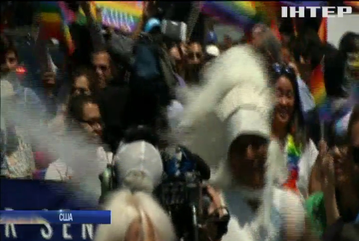 У Нью-Йорку відбулася наймасштабніша вулична акція ЛГБТ-спільноти