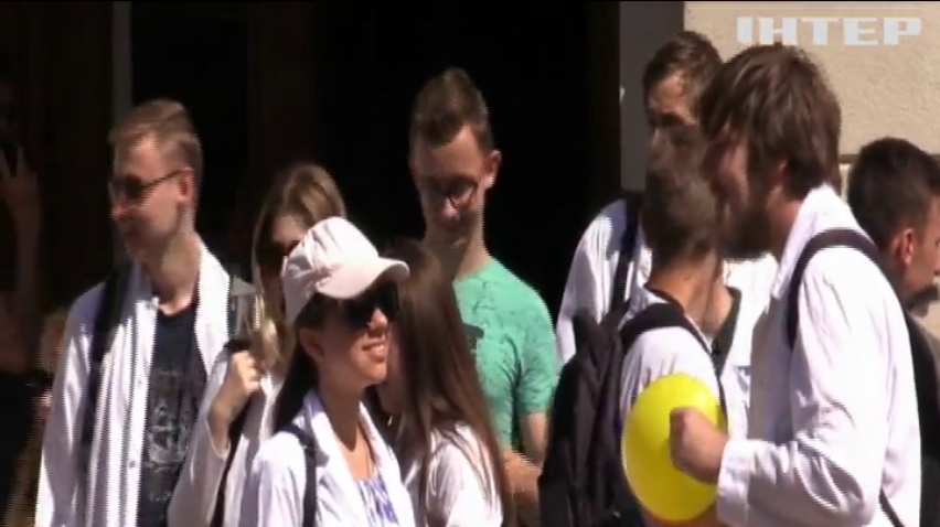 Українські студенти-медики протестують проти нововведень МОЗ