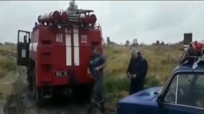 На Миколаївщині туристів заблокувало негодою