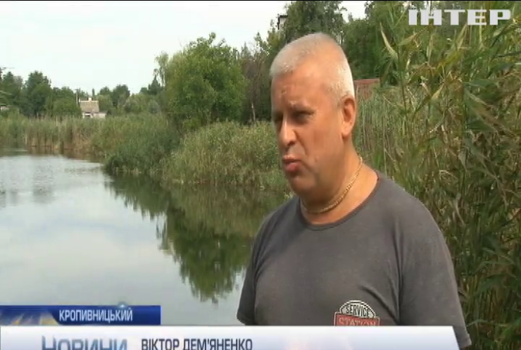 У Кропивницькому масово вимерла риба у річці Біянка