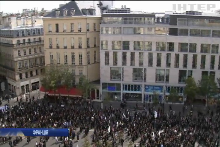 Адвокати та лікарі вийшли на протест у Парижі