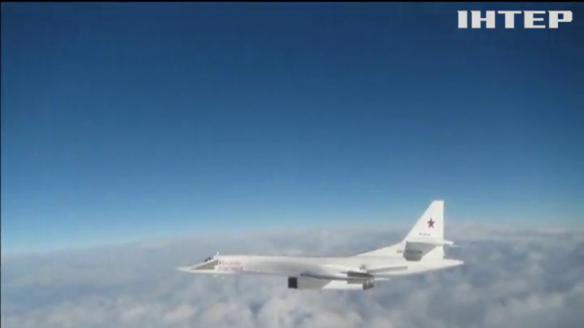 Винищувачі НАТО перехопили російські стратегічні бомбардувальники "Ту-160"