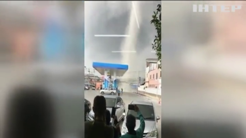 У Таїланді зафільмували торнадо