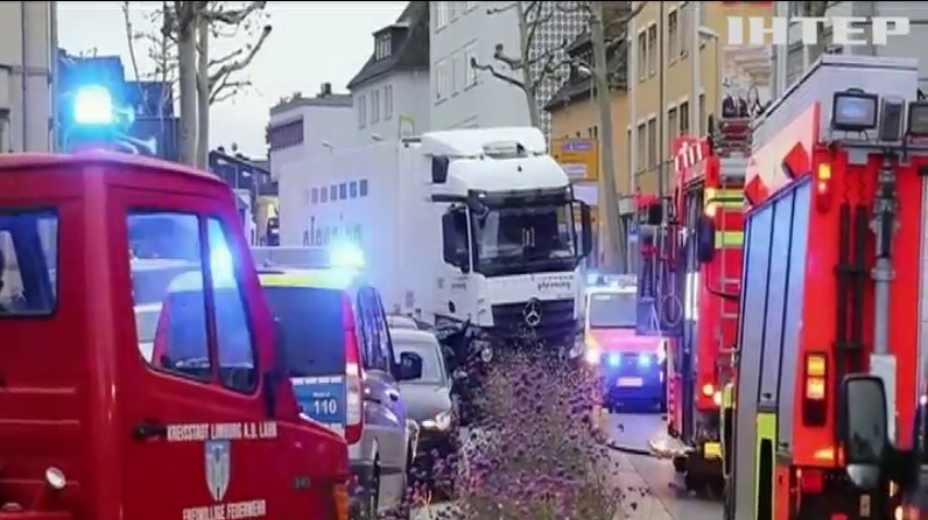 Німецька поліція вивчає всі версії інциденту, який стався в місті Лімбург
