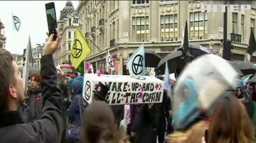 Кліматичні протести у Франції, Бельгії та Великій Британії скінчилися масовими арештами