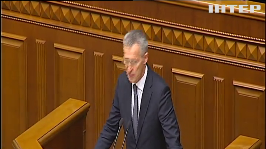 Єнс Столтенберг у парламенті: "Опозиційна платформа - За життя" засудила наміри України вступу до НАТО