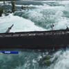 Негода у канадському штаті Онтаріо зняла зі скель залізного човна