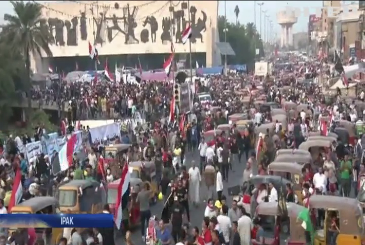 Протести в Іраку: постраждали три з половиною сотні людей