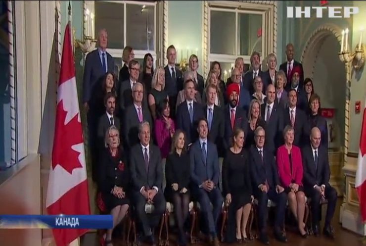 Джастін Трюдо представив новий уряд Канади
