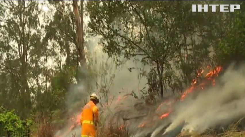 Рятувальники Австралії підпалами борються з лісовими пожежами