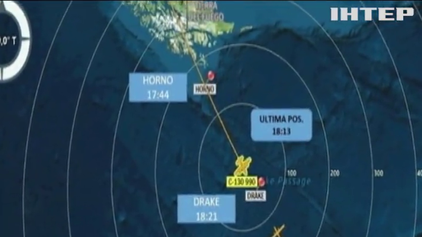 Чилійський літак розбився на шляху до Антарктиди