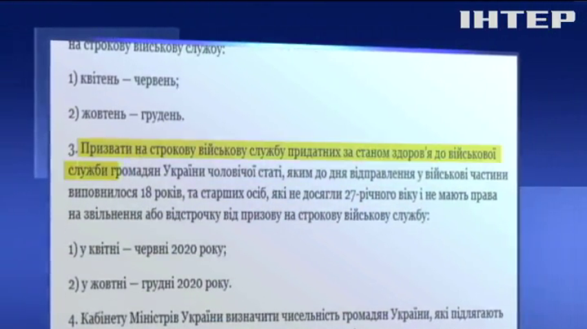 Володимир Зеленський підписав указ про військовий призов в Україні